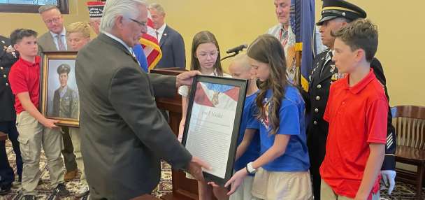 'A way to inspire our kids': Homes sought for remaining prints of Utah Medal of Honor recipient