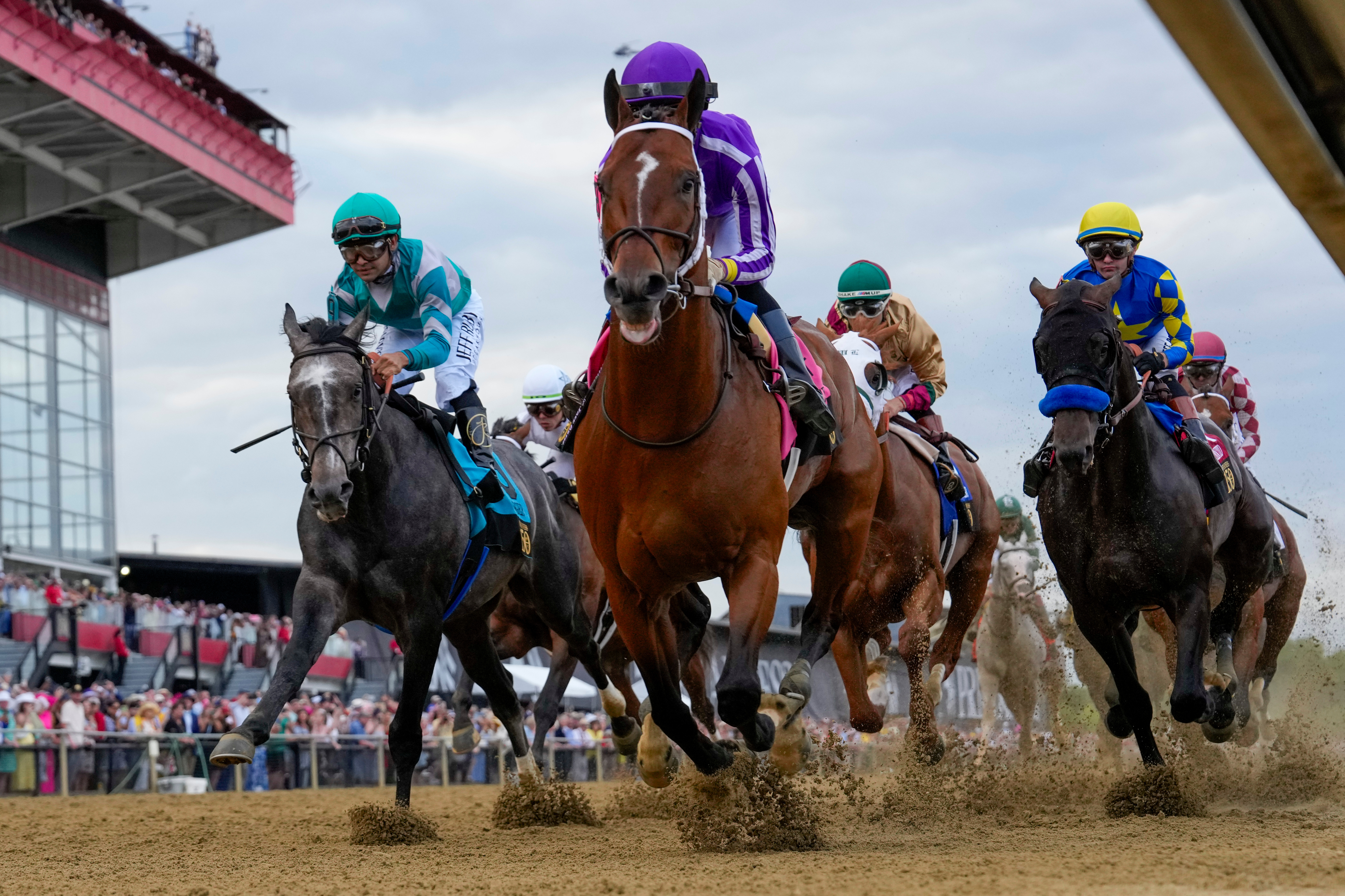 Iron Honor is a slight 9-2 favorite on the morning line for the Preakness
