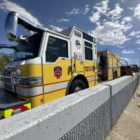 Crews battle fast-moving Murray fire while conserving water