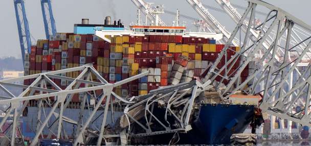 Ship operator and employee charged in deadly collapse of Baltimore bridge
