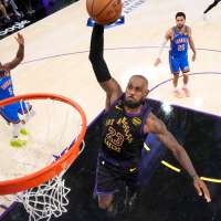 Lakers want LeBron James to return for another season alongside Luka Doncic, GM Rob Pelinka says