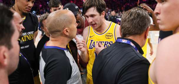 Foul calls are up in the NBA playoffs. History says that's to be expected