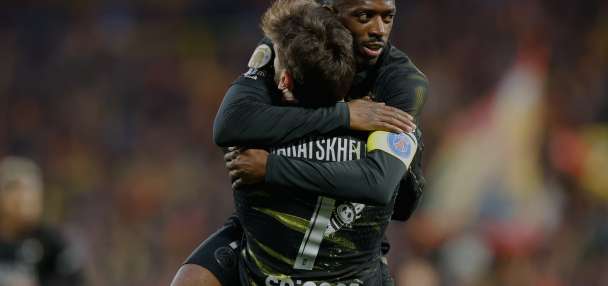 Paris Saint-Germain clinches league title with 2-0 win over closest rival Lens