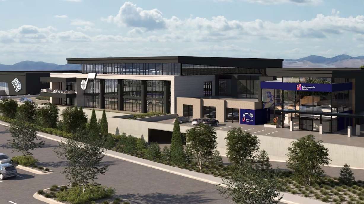A rendering of the Intermountain Health Sports Performance Center at the Shops at South Town in Sandy, Wednesday. The center will significantly expand access to performance technology and sports medicine services.