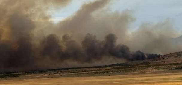 Wild Horse Fire reaches 1,000 acres in Millard County, road closures in effect