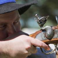 Muskets like those from 1776 are mostly exempt from today's gun laws