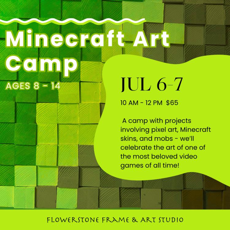Minecraft Art Camp