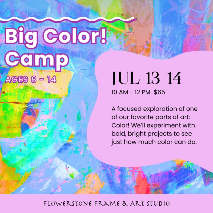 Big Color Art Camp