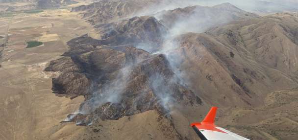Firefighters determine cause of wildfire burning Utah's Fishlake National Forest
