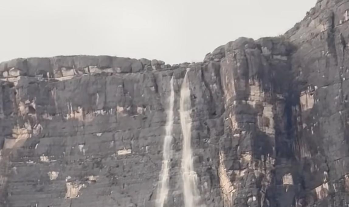 Have You Seen This? National Park's canyon waterfall leaves visitors in awe