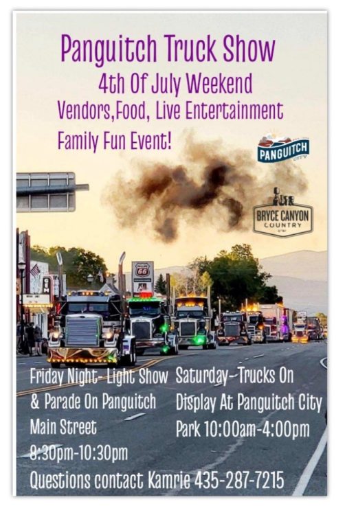 2026 Panguitch Chicken Lights and Chrome Truck Show