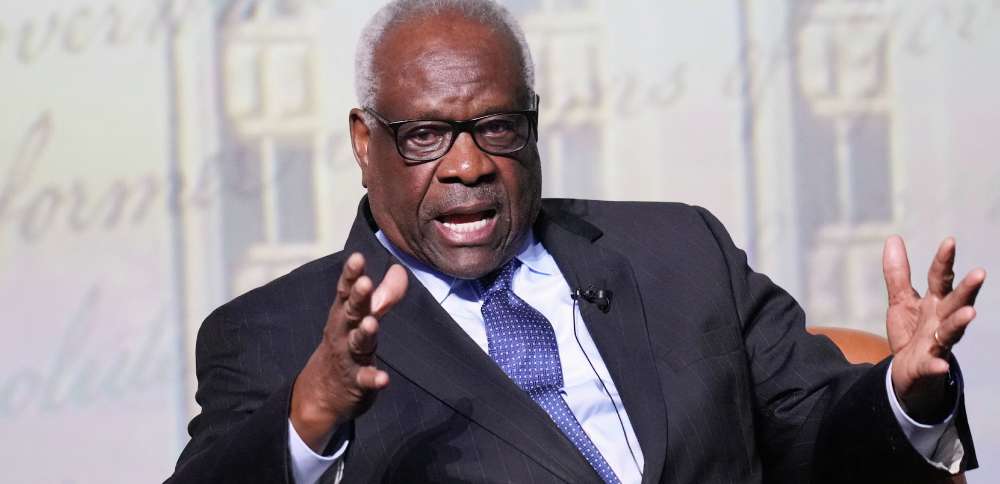 Justice Thomas hails Constitution as common bedrock in divided America