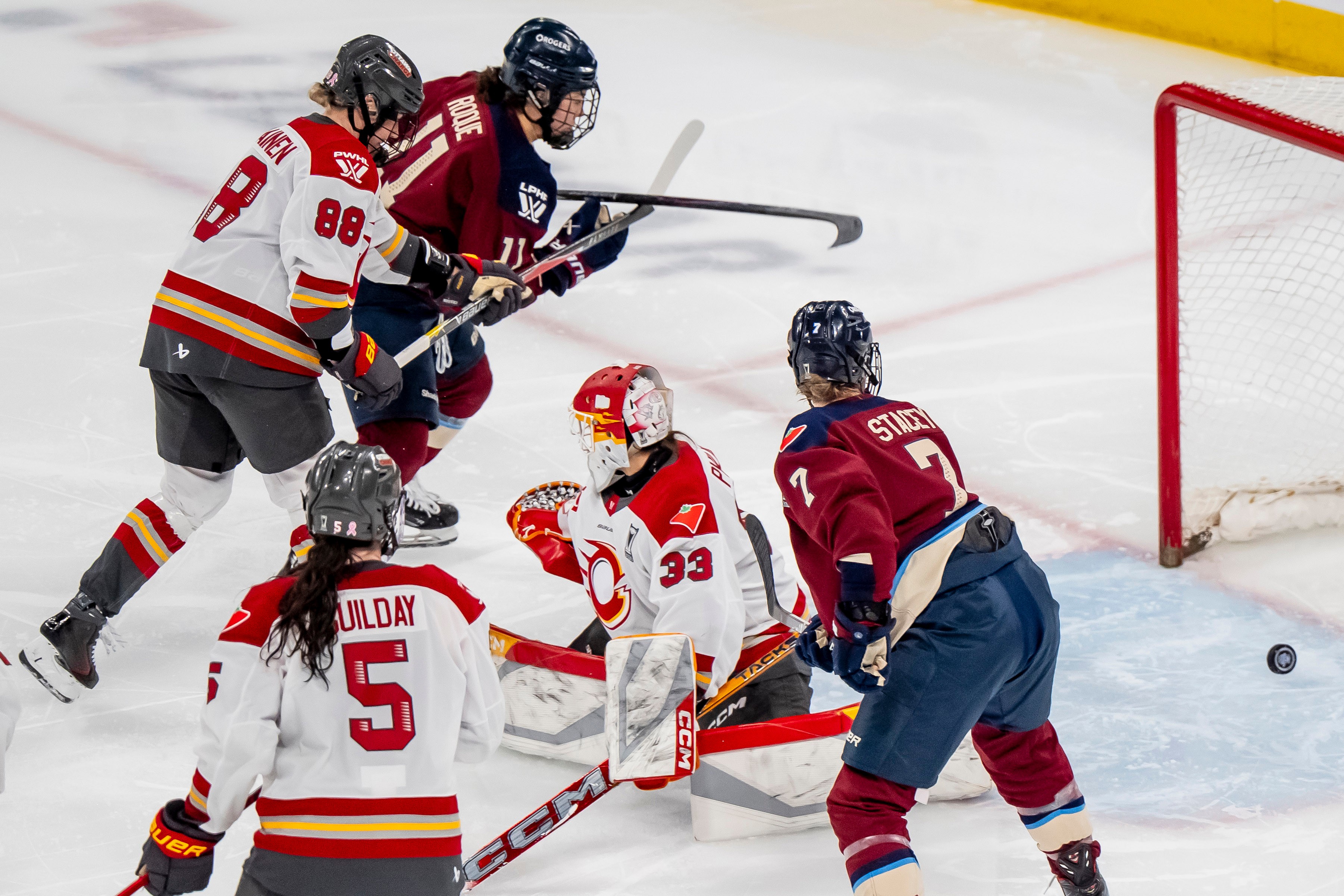 Roque's OT goal lifts Victoire to 3-1 win over Charge in Game 1 of Walter Cup Finals