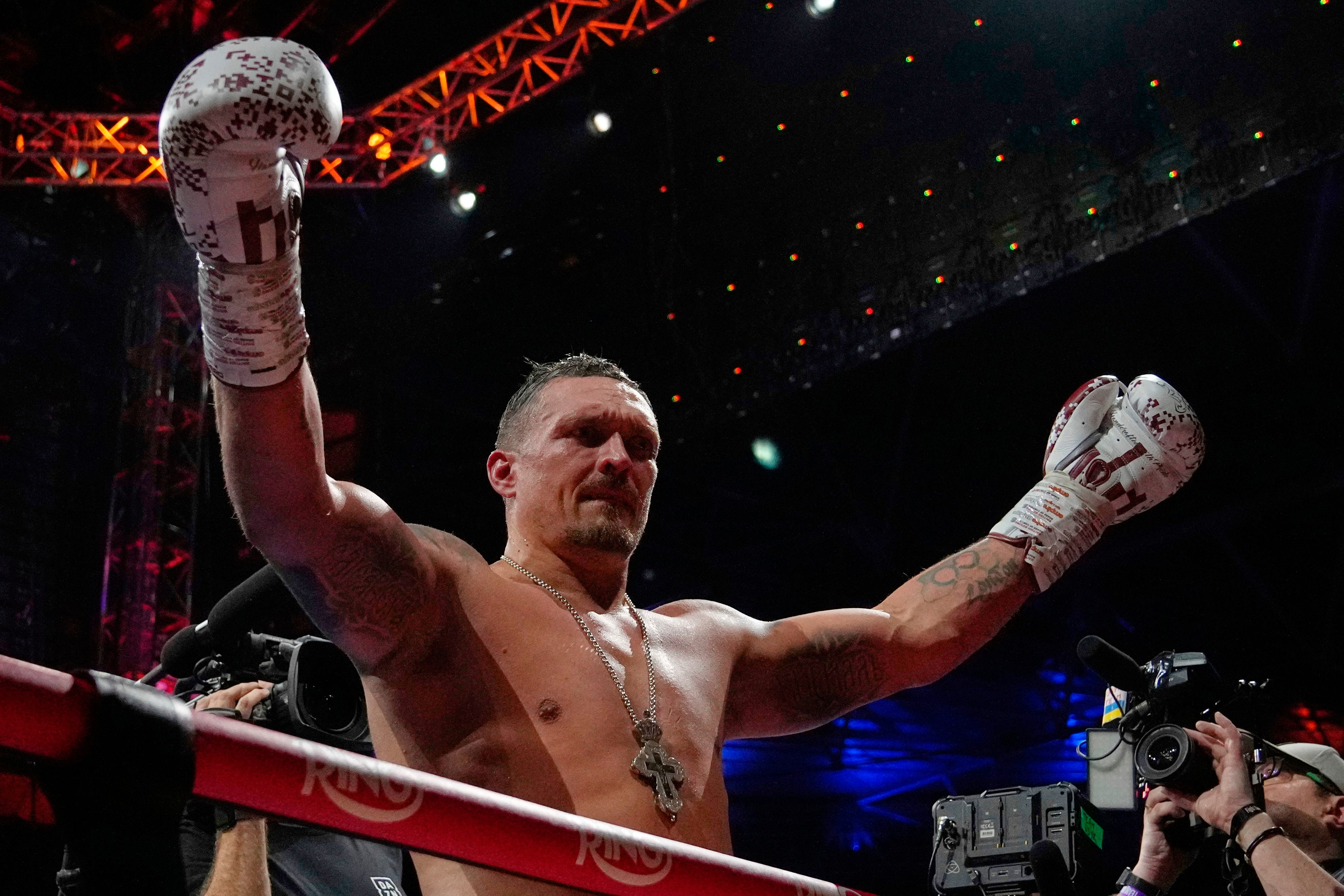 Don't expect Oleksandr Usyk to get into the ring with Jake Paul any time soon