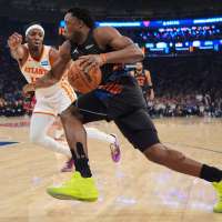 OG Anunoby fully participates in Knicks' practice for the first time since his hamstring injury
