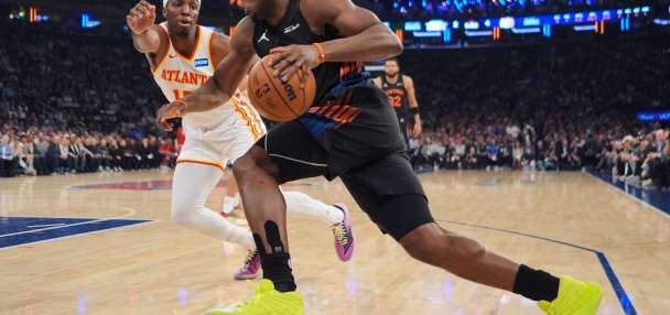 OG Anunoby fully participates in Knicks' practice for the first time since his hamstring injury