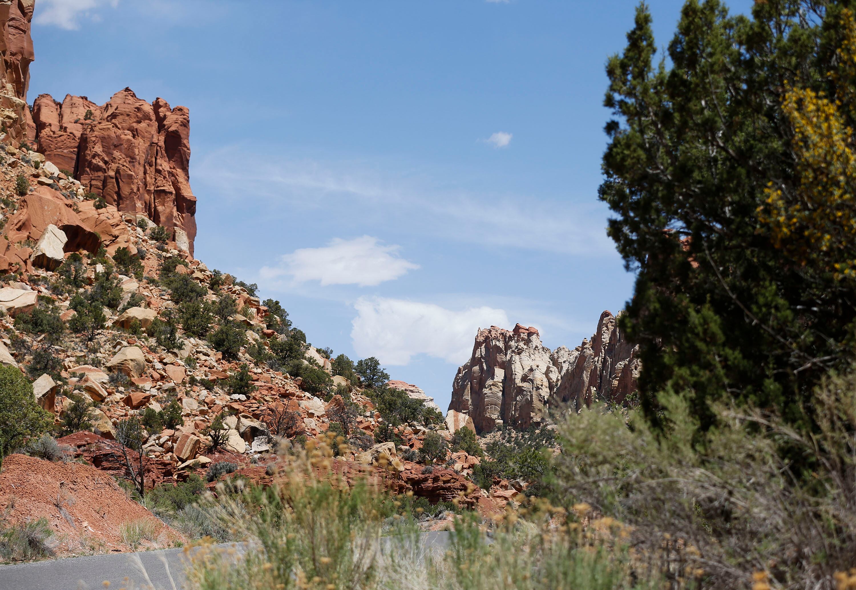 A section of the Grand Staircase-Escalante National Monument is pictured on Friday, May 14, 2021.