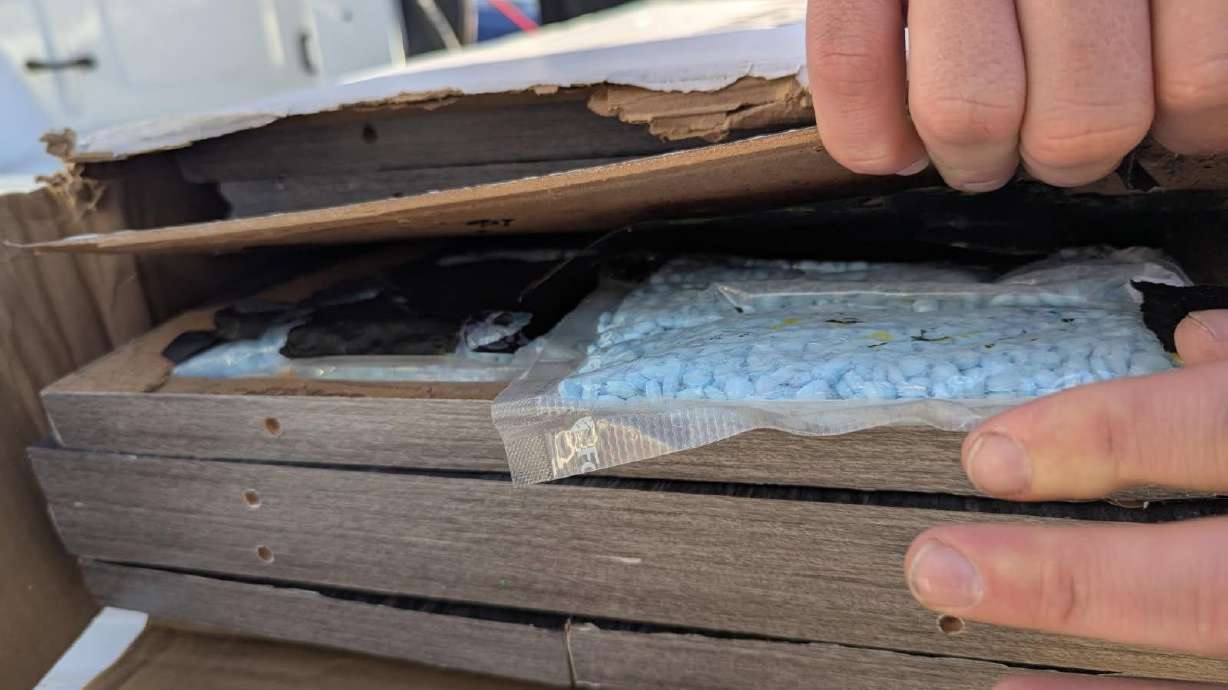 Thousands of fentanyl pills hidden in wooden furniture panels at a West Valley home were seized by the FBI. Three men have been indicted in three separate Utah drug trafficking cases with a combined total of more than 230 pounds of seized narcotics.