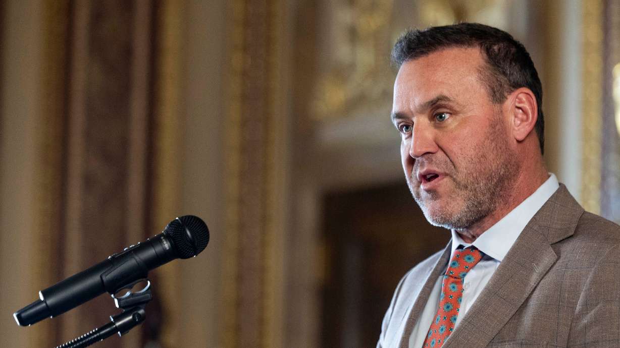 House Speaker Mike Schultz, R-Hooper, at the Capitol in Salt Lake City on Jan. 23. Schultz owns more than 25,000 acres of land not far from the site of a planned large data center in Box Elder County, a review of property records shows.