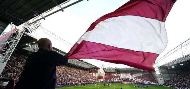 Hearts one point away from becoming Scottish champion and ending 41-year rule by Celtic and Rangers