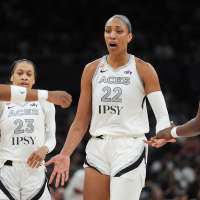 A'ja Wilson has an efficient 45-point masterpiece, her WNBA-record 5th game with 40 or more