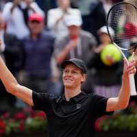 Svitolina beats Gauff to win Italian Open and Sinner reaches men's final