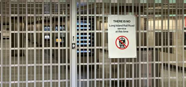 North America's largest commuter rail system shuts down as workers strike
