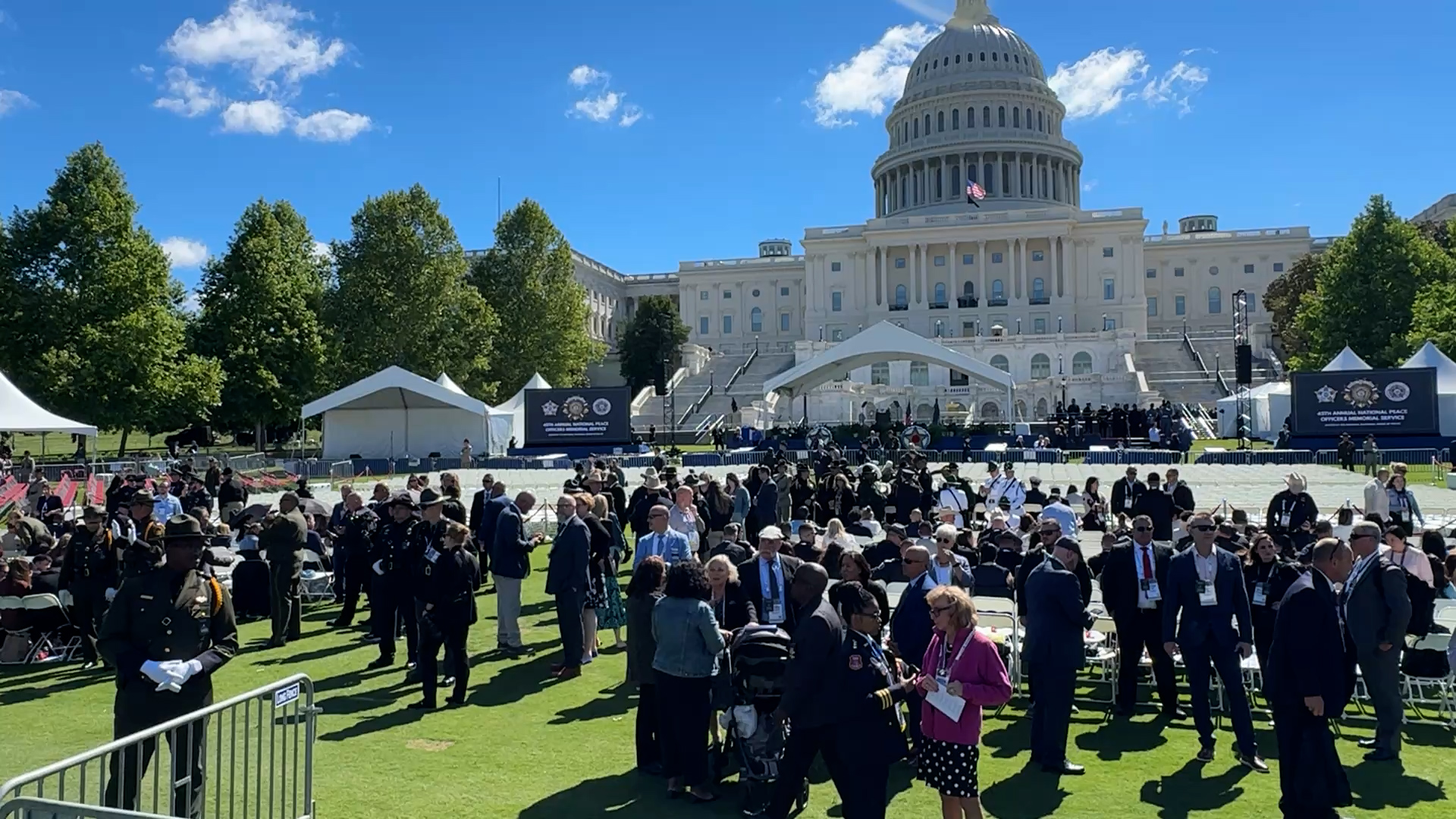 Families of fallen Utah officers honored at National Memorial Service in Washington, DC