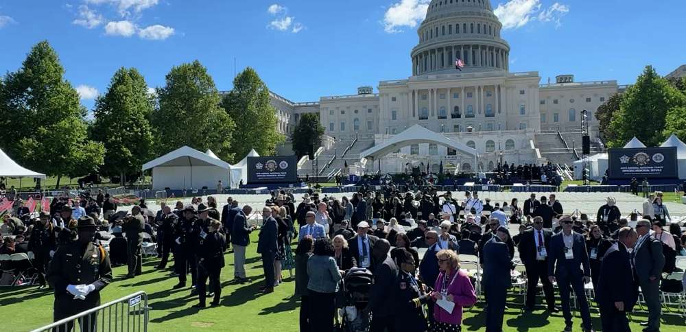 Families of fallen Utah officers honored at National Memorial Service in Washington, DC