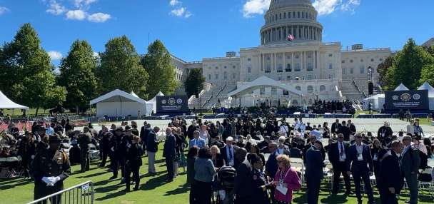 Families of fallen Utah officers honored at National Memorial Service in Washington, DC