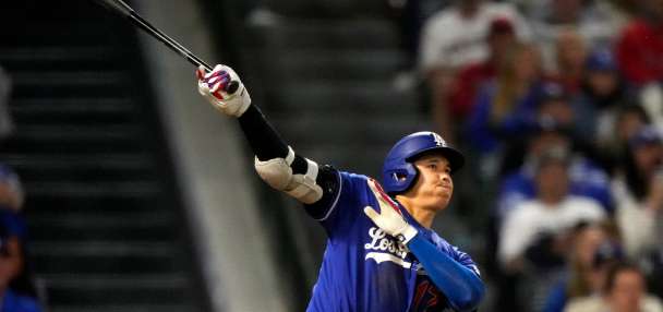Shohei Ohtani getting on track with season-high 5 RBIs in Dodgers' rout of Angels
