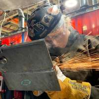 Community college student from Michigan to be 1st woman to represent US at world welding competition