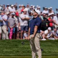 McIlroy has angry exchange with fan at PGA. Rahm, Smith, Schauffele also fade