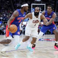 Mitchell scores 26 and the Cavaliers rout the Pistons 125-94 in Game 7 to reach the East finals