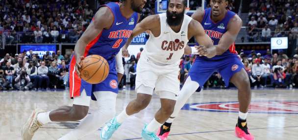 Mitchell scores 26 and the Cavaliers rout the Pistons 125-94 in Game 7 to reach the East finals