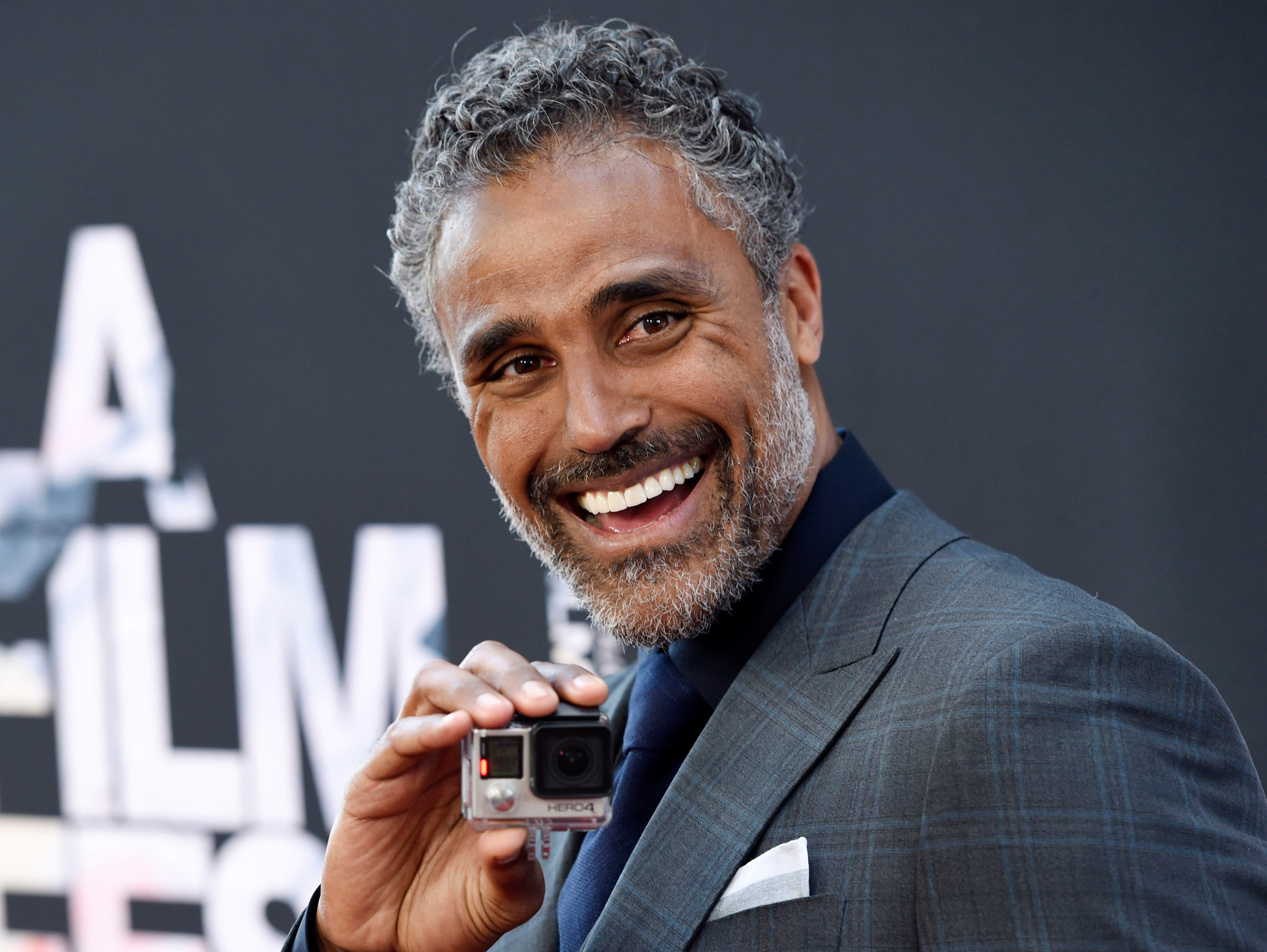 FILE - Former NBA basketball player Rick Fox attends the Los Angeles Film Festival in Los Angeles, June 8, 2015. 