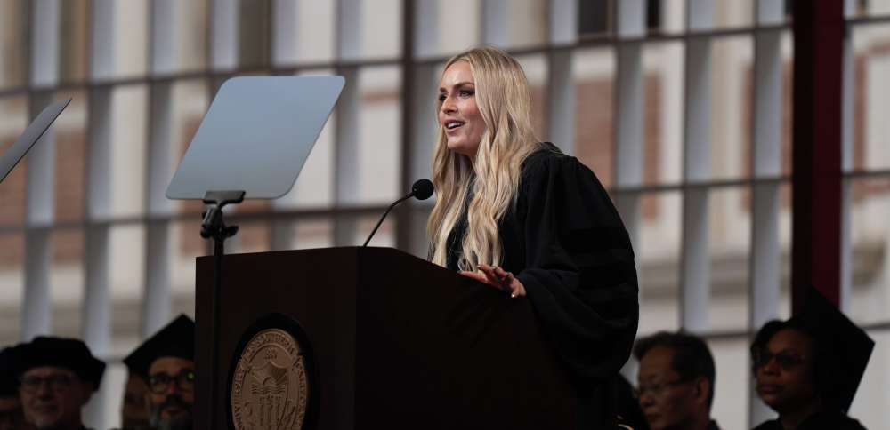Here's what Olympic skier Lindsey Vonn just told new grads