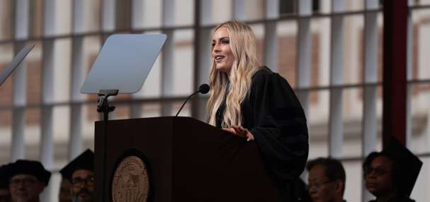 Here's what Olympic skier Lindsey Vonn just told new grads