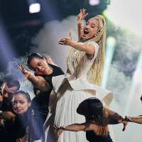 A singer from Utah just represented France in Eurovision. See how she did