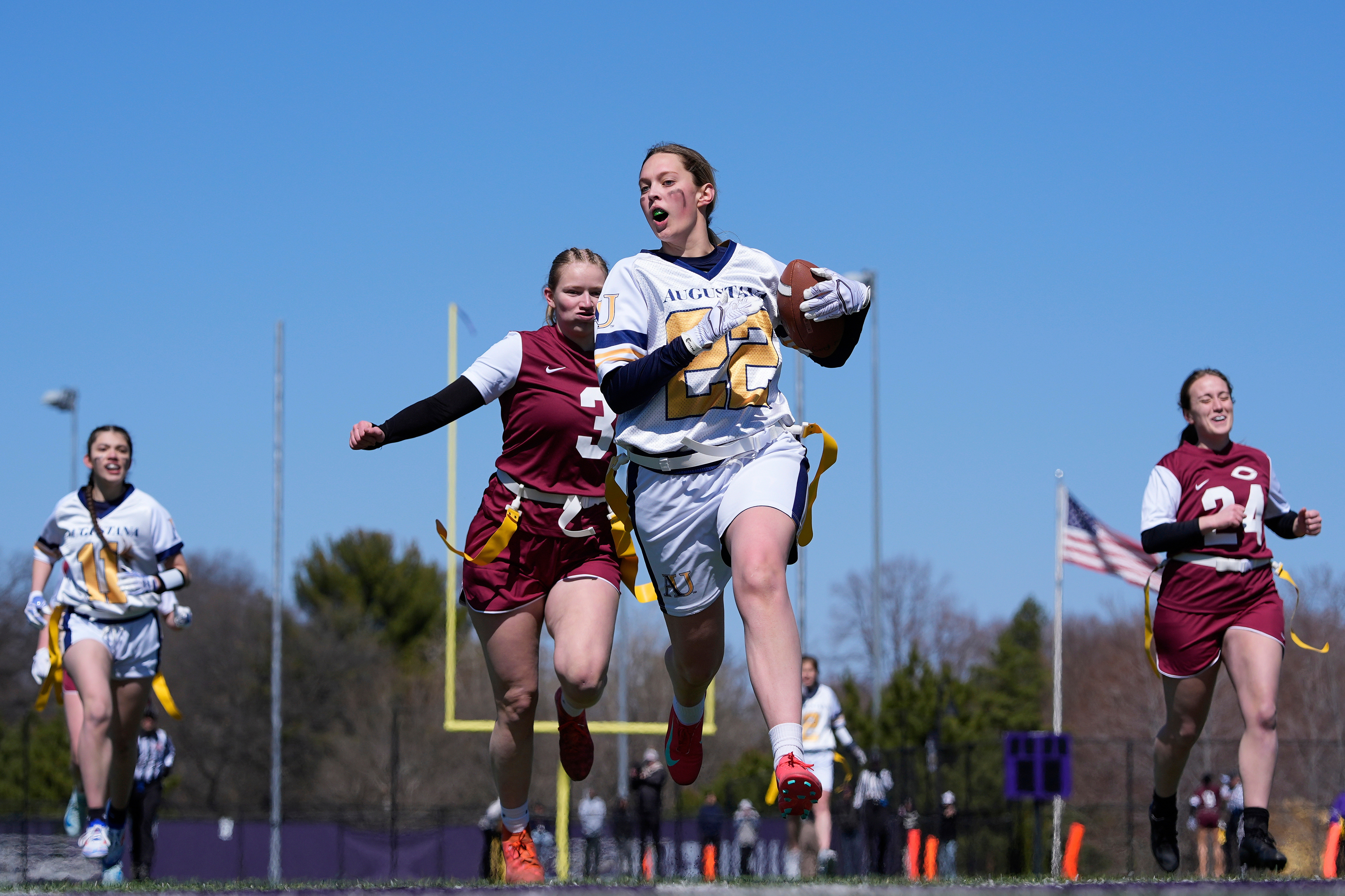 Women's flag football on track to gain NCAA championship status before sport makes its Olympic debut