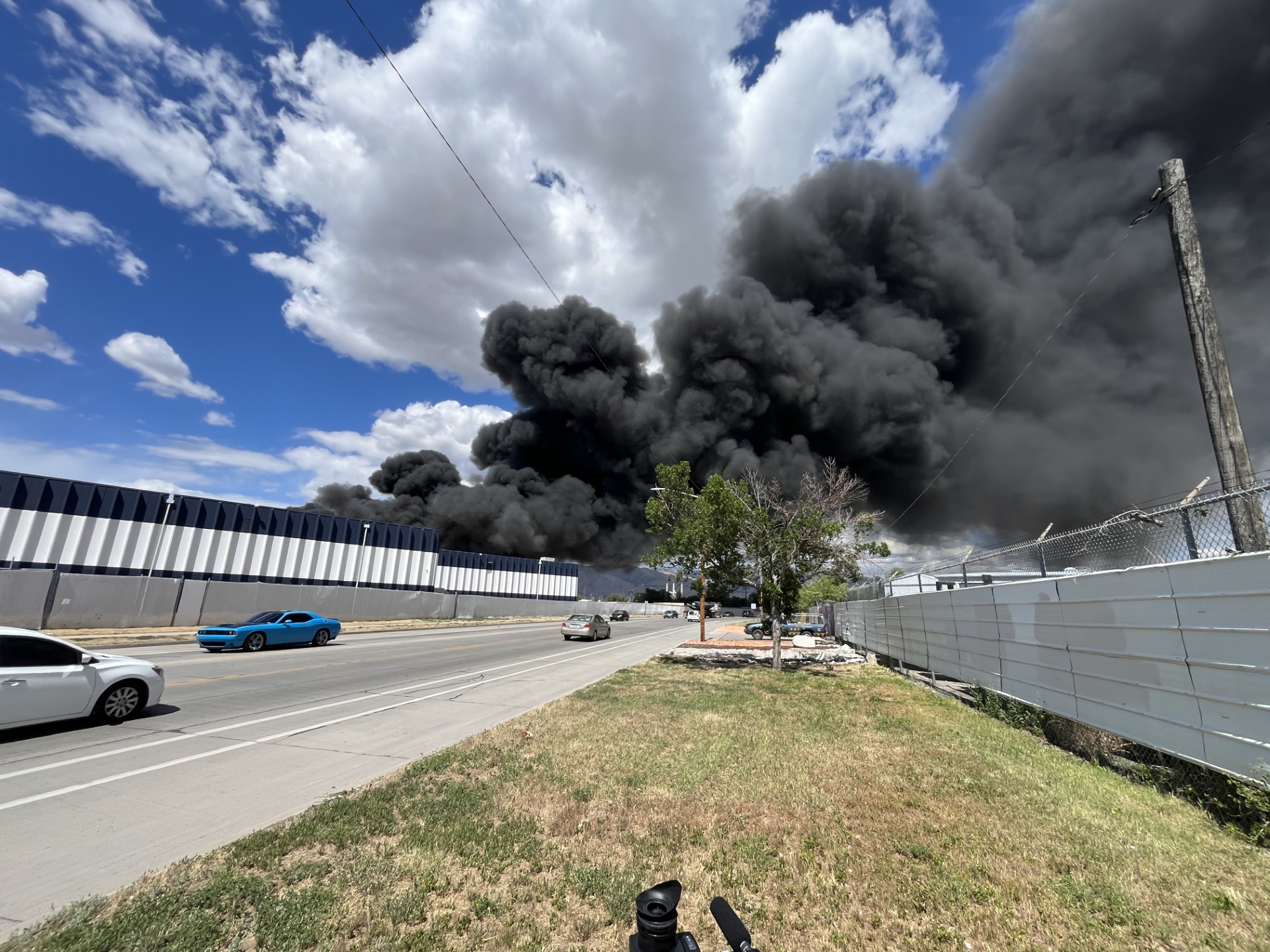 Salt Lake City recycling facility fire started in an outside storage area, officials say
