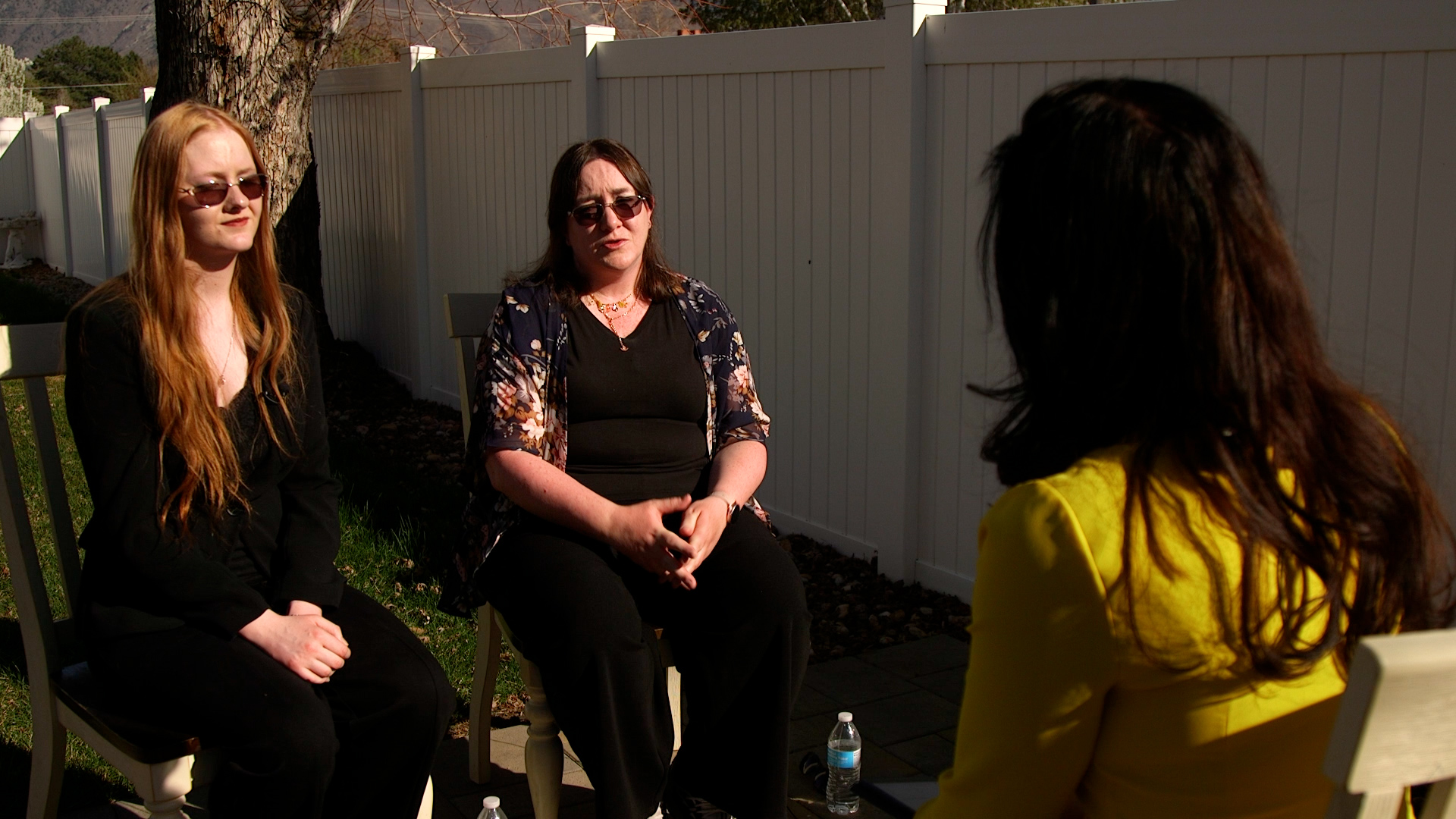 Crystal and her mother, Amy, talk with KSL about school safety concerns after an incident at Brighton High School. An investigation showed discrepancies between school district and State Board of Education data on weapons in schools.