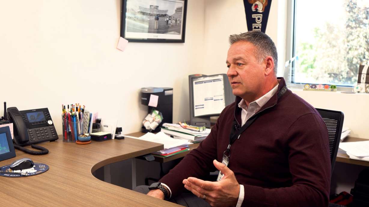 Joe Hayes, director of operations and district safety at Alpine School District, talks with KSL about how schools track and report weapons incidents.