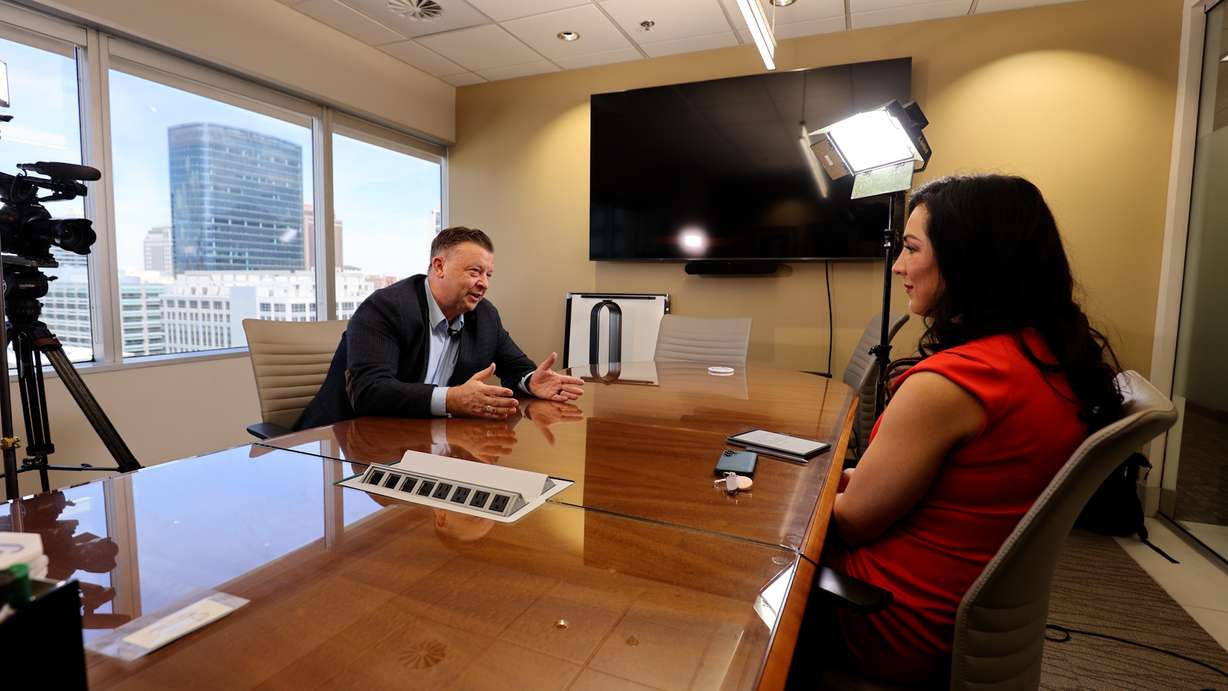 Sen. Todd Weiler, R-Woods Cross, talks with KSL about why he says accurate data is needed to make informed decisions. An investigation showed discrepancies between school districts and State Board of Education data on weapons in schools.