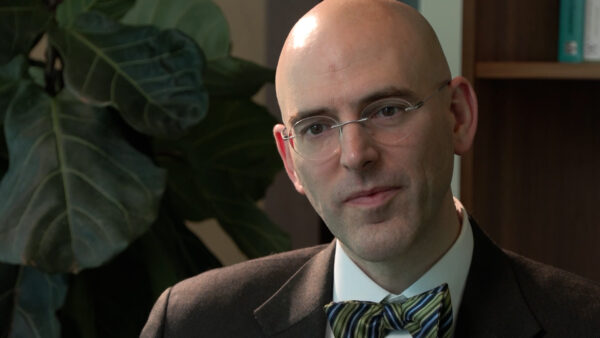 Dr. Kevin Jones speaks with KSL, Tuesday. Jones called the treatment for osteosarcoma, which Zachary Proctor was diagnosed with, "intentionally harsh."