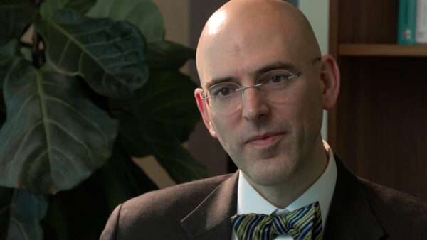 Dr. Kevin Jones speaks with KSL, Tuesday. Jones called the treatment for osteosarcoma, which Zachary Proctor was diagnosed with, "intentionally harsh."
