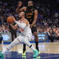 Cavaliers shrug off concerns about Harden as they try to even the East finals against the Knicks