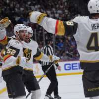 Golden Knights roll to early lead, hold off Avs 4-2 to open Western Conference Final