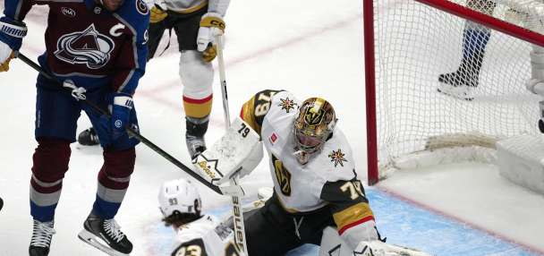 From hockey exile to playoff spark: Carter Hart's new chapter with the Golden Knights