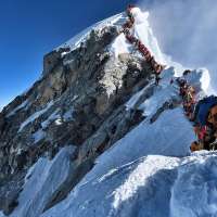 New record set as 274 climbers scale Everest's south side in single day